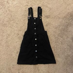 Jean overall dress
